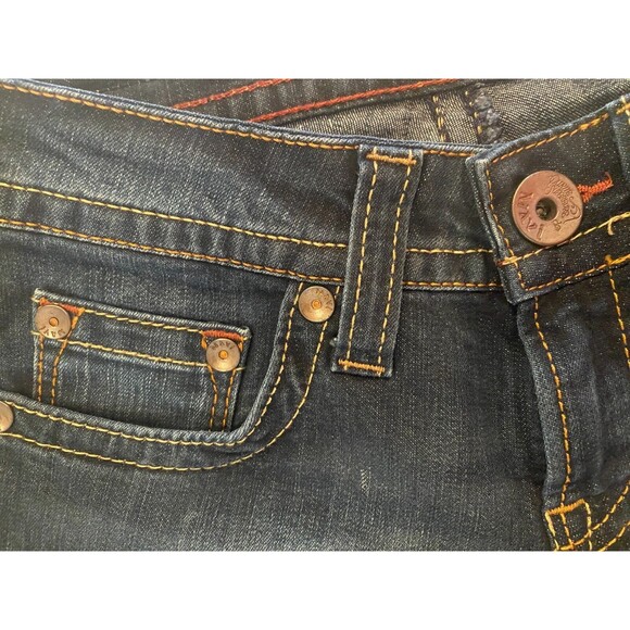 Mavi Jeans Kay Super Low-Rise Flare Womens Denim Jeans Size 25/32 NWT - Picture 4 of 10